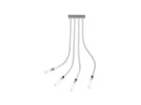 Da soffitto plafoniera stile Moderna Snake Fabbian in offerta outlet