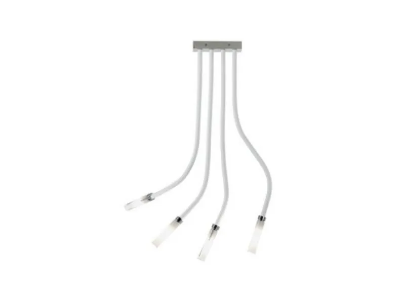 Da soffitto plafoniera stile Moderna Snake Fabbian in offerta outlet