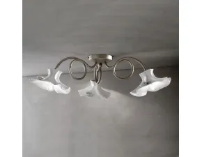 Lampada da soffitto Collezione esclusiva Lecco c1294/3 in ceramica ferroluce stile Classica a prezzi convenienti
