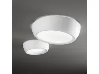 Lampada da soffitto Linea light 7305 plafoniera in gesso Bianco con forte sconto