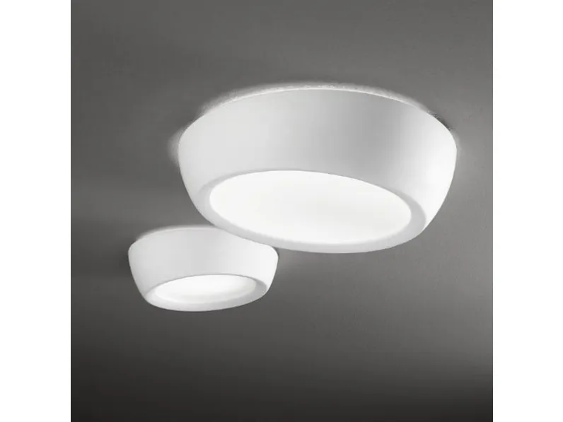 Da soffitto plafoniera stile Moderna 7305 plafoniera in gesso Linea light scontato