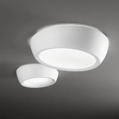 Lampada 7305 plafoniera in gesso Linea light in OFFERTA OUTLET