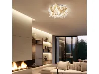 Lampada da soffitto Veli aurea medium Slamp con un ribasso esclusivo