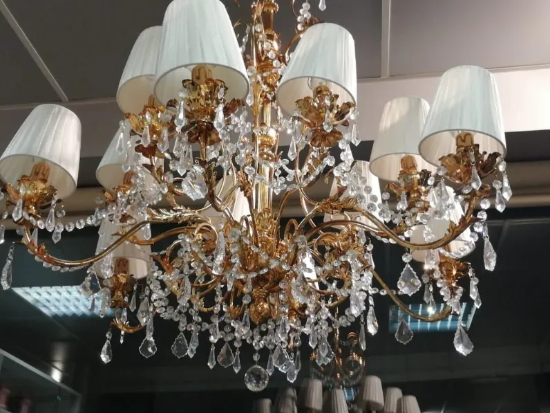 Lampada da soffitto Lampadario in cristallo Arcom con un ribasso esclusivo