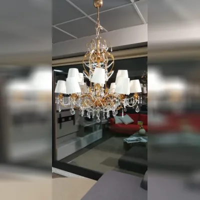 Lampada da soffitto Lampadario in cristallo Arcom con un ribasso esclusivo