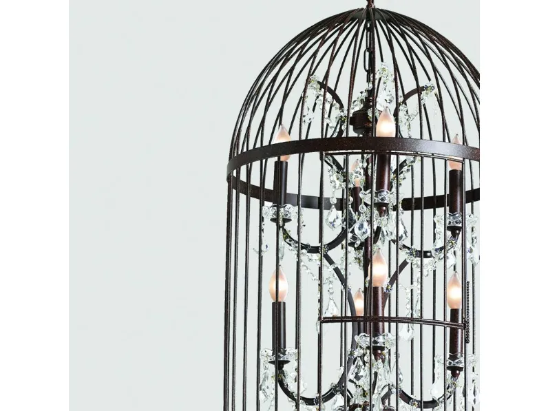 Da soffitto plafoniera stile Design Lampadario 1  Dialma brown a prezzi convenienti