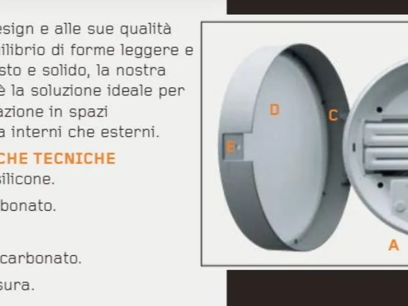 Lampada da soffitto stile Design Stealth Flos a prezzi convenienti