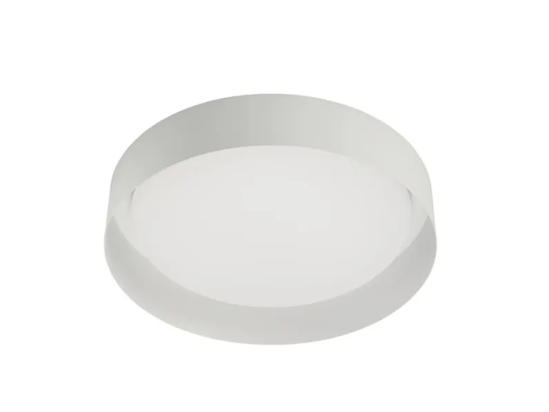 Da soffitto plafoniera stile Moderna Crew_2  bianca plafoniera led 21w Linea light scontato