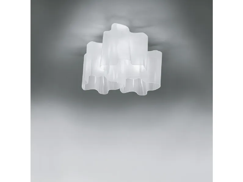 Da soffitto plafoniera stile Moderna Logico mini ceiling 3x120 artemide   Collezione esclusiva a prezzi outlet