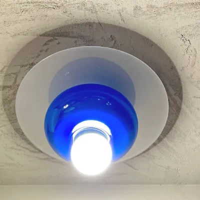 Da soffitto plafoniera Venini Venini firenze  Bianco a prezzi outlet