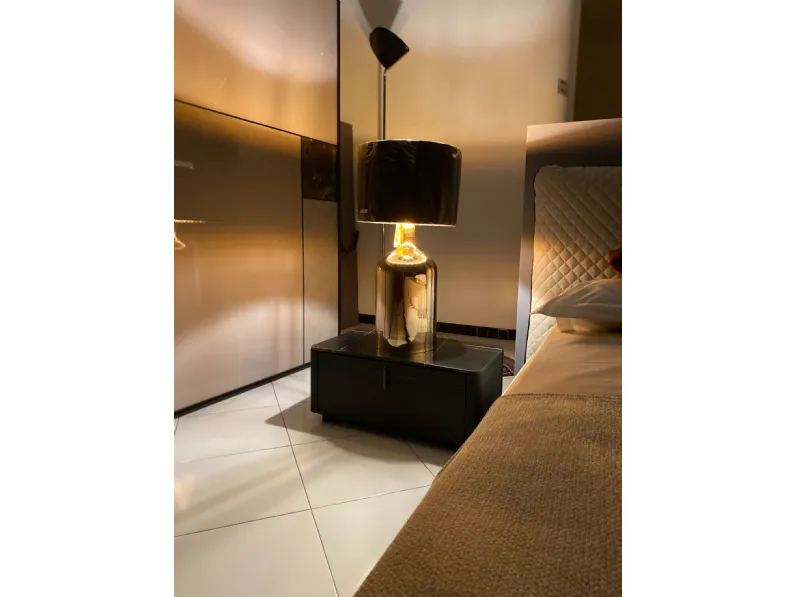 Lampada da tavolo Artigianale Alesia Ambra a prezzi outlet