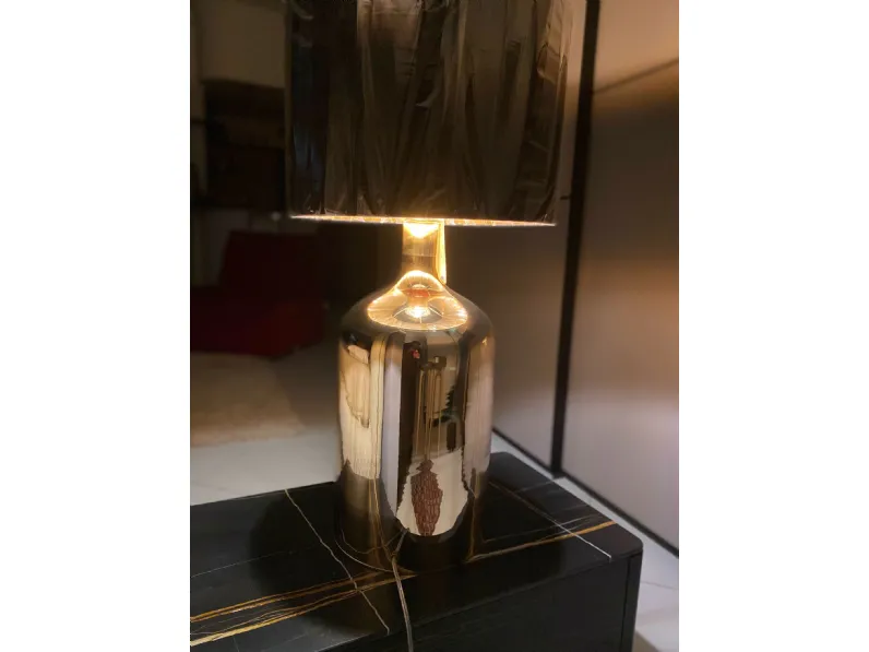 Lampada da tavolo Artigianale Alesia Ambra a prezzi outlet