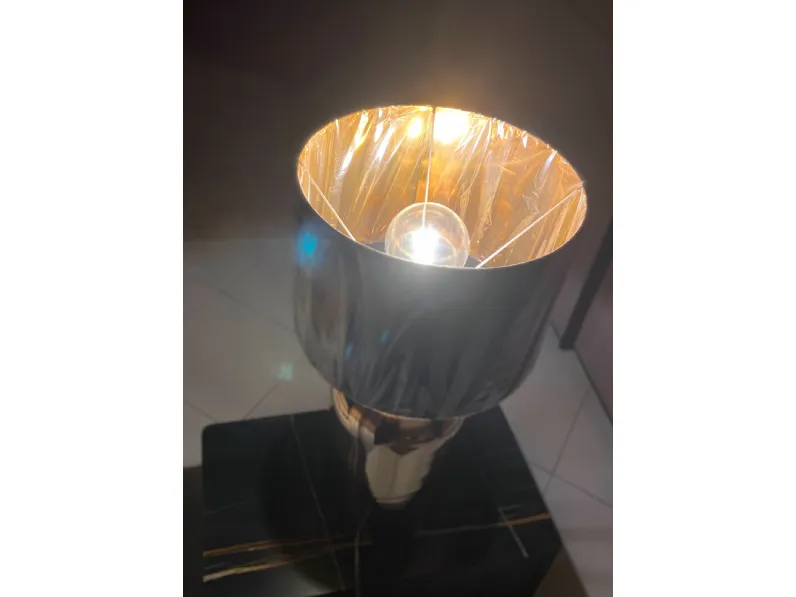 Lampada da tavolo Artigianale Alesia Ambra a prezzi outlet