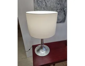 Lampada da tavolo Artigianale Lampada in tessuto  Bianco a prezzi convenienti