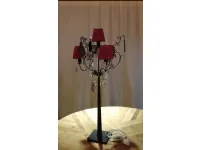 Lampada da tavolo Baga illuminazione 010 Rossa in offerta