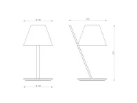 Da tavolo in altro La petite rossa artemide Collezione esclusiva a prezzo Outlet