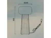 Da tavolo Collezione esclusiva Mantra 7248 faro lampada da tavolo bianco stile Moderna in offerta
