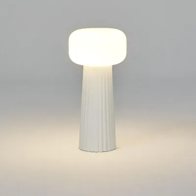 Da tavolo Collezione esclusiva Mantra 7248 faro lampada da tavolo bianco stile Moderna in offerta