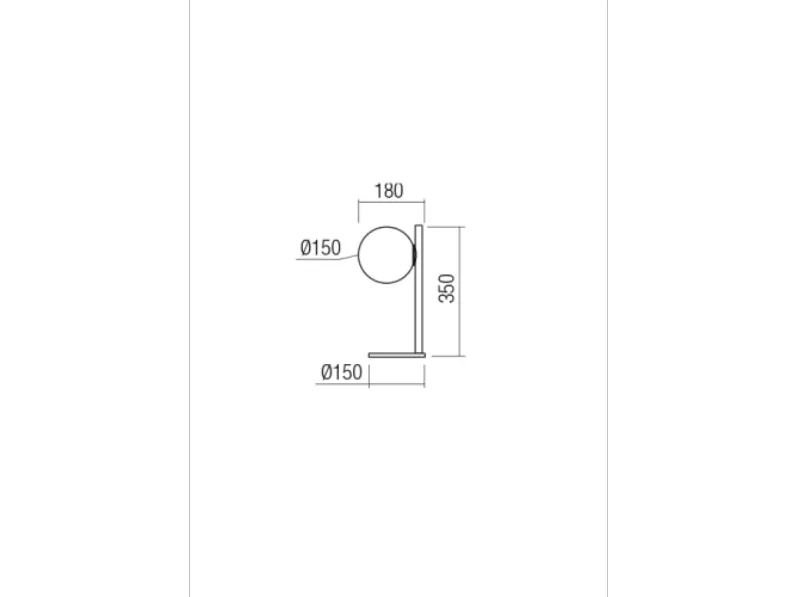 Lampada Talis redo  01-2649 lampada da tavolo  oro satinato Collezione esclusiva in OFFERTA OUTLET