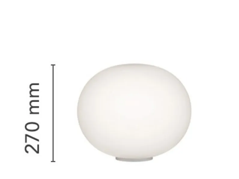 Da tavolo Glo-ball basic 1 Flos a prezzo Outlet 