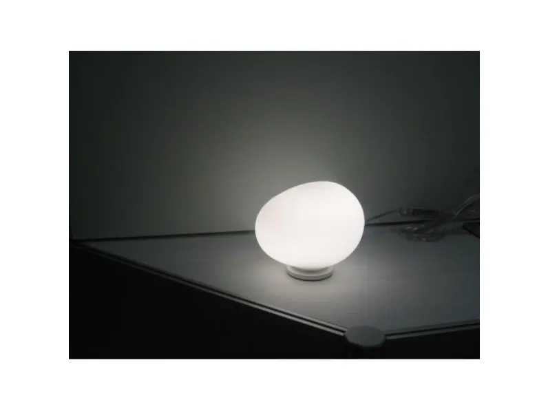 Lampada da tavolo Foscarini Gregg piccola  Bianco a prezzi outlet