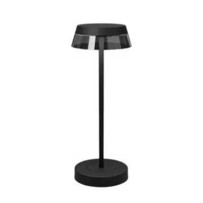 Lampada da tavolo Collezione esclusiva Iluna led nera redo Nero a prezzi outlet