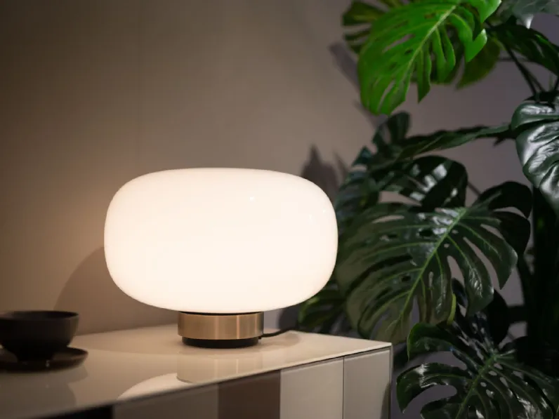 Lampada da tavolo in metallo Legier Artigianale in Offerta Outlet