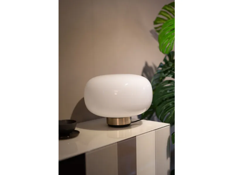 Lampada da tavolo in metallo Legier Artigianale in Offerta Outlet