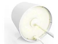 Da tavolo Moby bianca redo ricaricabile led Collezione esclusiva con un ribasso esclusivo