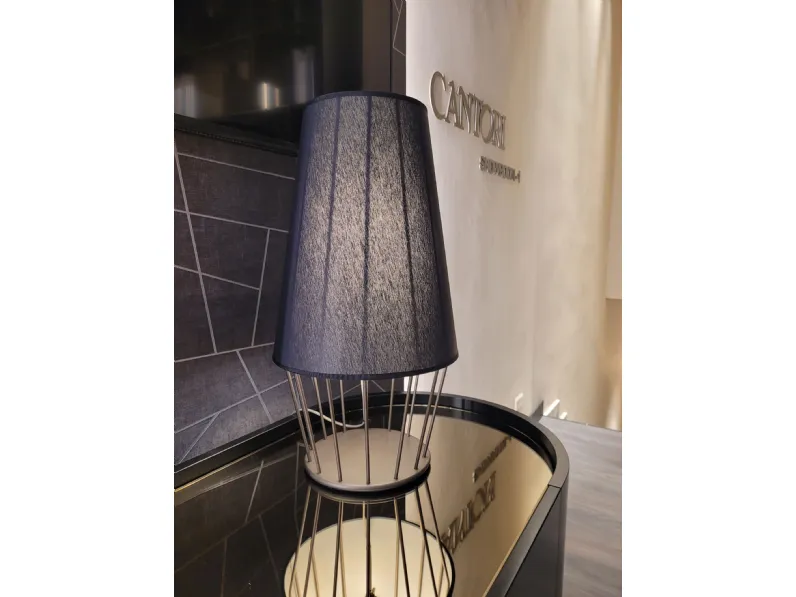 Lampada da tavolo in metallo Sofia Cantori a prezzo Outlet