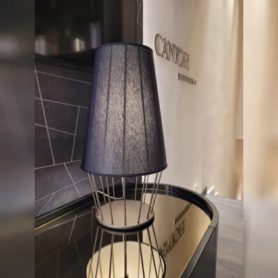 Lampada da tavolo in metallo Sofia Cantori a prezzo Outlet