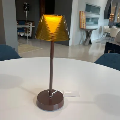Lampada da tavolo stile Moderno Lampada da tavolo Ideal lux in offerta outlet