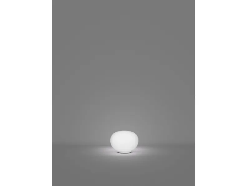 Da tavolo Vistosi Lucciola lt18 vetro soffiato Bianco in offerta