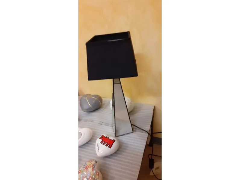 Lampada da tavolo in vetro Lulu Cantori a prezzo Outlet