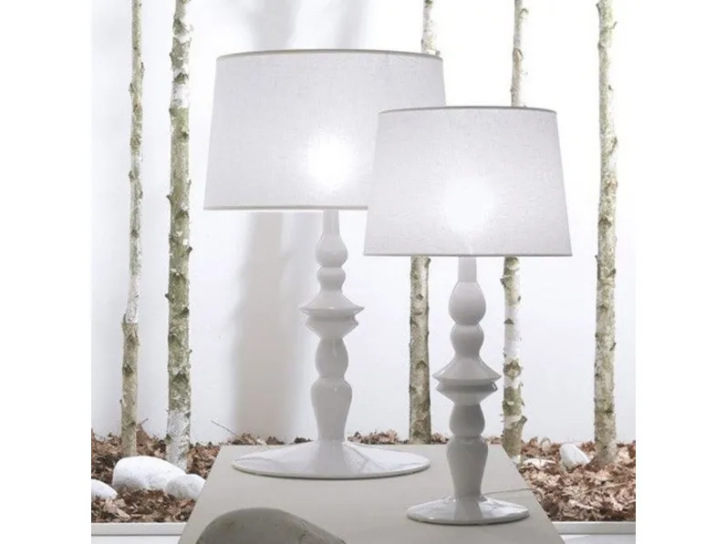 Da tavolo Karman Alibababy lampada da tavolo h 40 stile Design a prezzi outlet