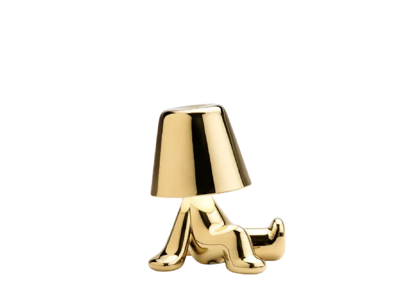 Lampada da tavolo Lampada fratelli d’oro bob Qeeboo a prezzo Outlet 