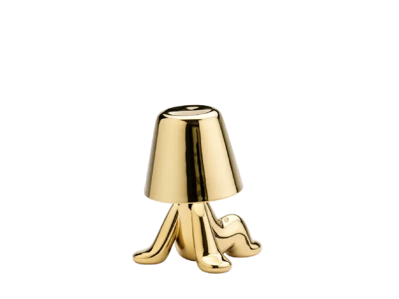 Lampada da tavolo Lampada fratelli d’oro bob Qeeboo a prezzo Outlet 