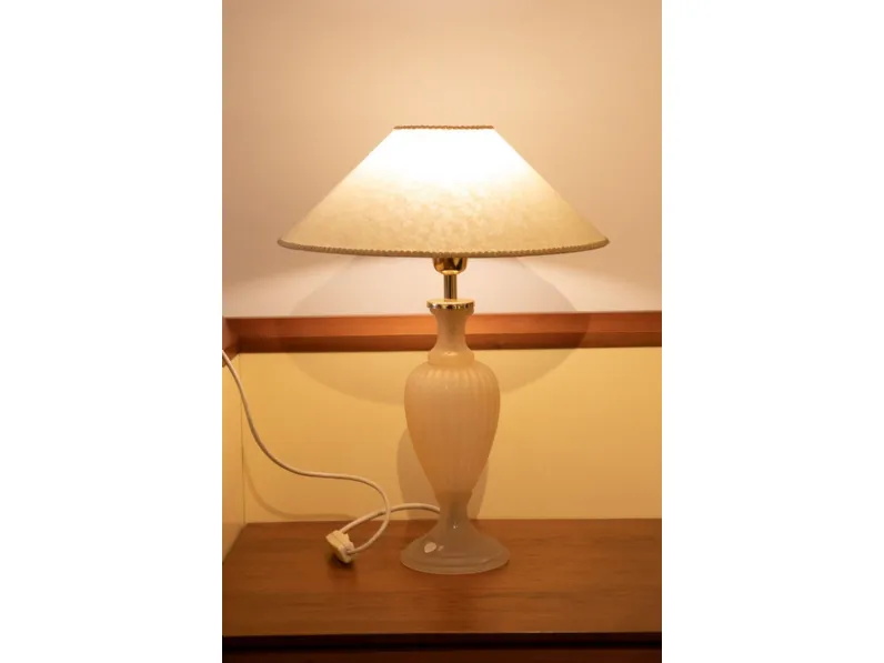 Lampada da tavolo N. 2 lampade di murano interno luce Artigianale con uno sconto esclusivo
