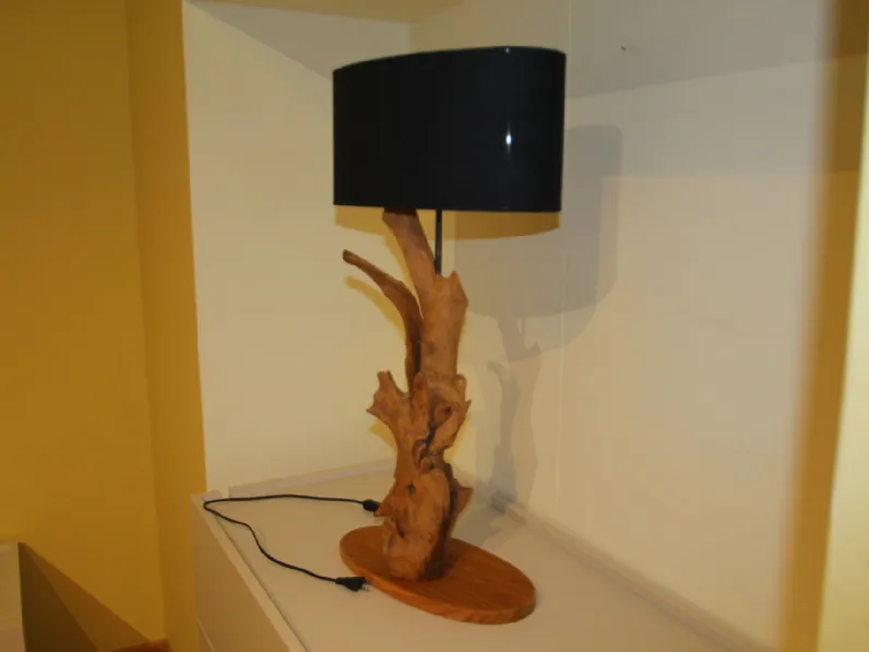 Lampada da tavolo Nature design Ol 1384 Nero a prezzi convenienti