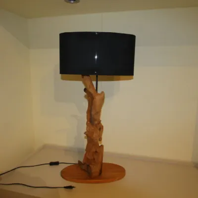 Lampada da tavolo Nature design Ol 1384 Nero a prezzi convenienti