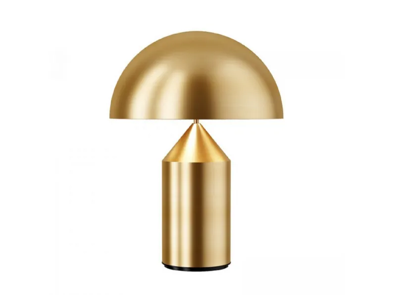 Lampada da tavolo Atollo 438 oro  O-luce in Offerta Outlet 