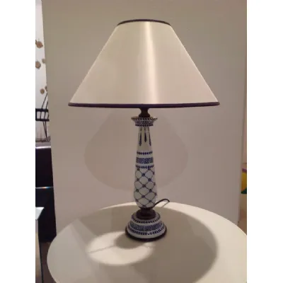 Lampada da tavolo stile Classica Porcellana Mangani con forte sconto