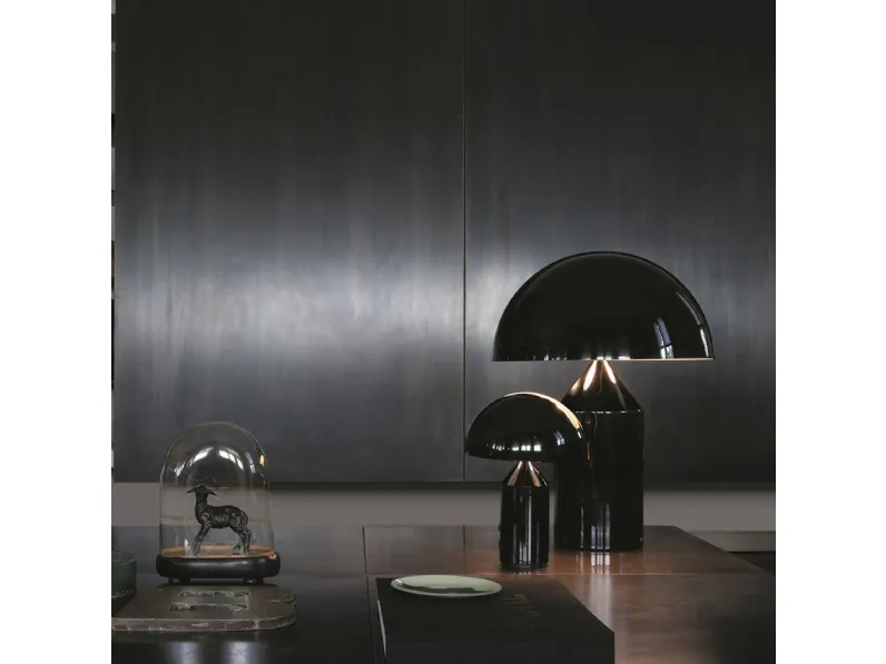 Lampada da tavolo Atollo 439 black  O-luce in Offerta Outlet 