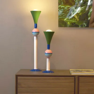 Da tavolo Slide Lampade carmen stile Design a prezzi outlet