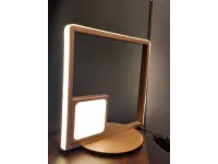 Lampada da tavolo stile Design Lumetto dowel oro Ondaluce scontato