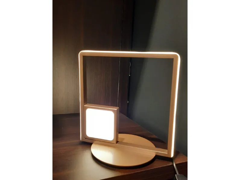 Da tavolo stile Design Lumetto dowel oro Ondaluce in saldo