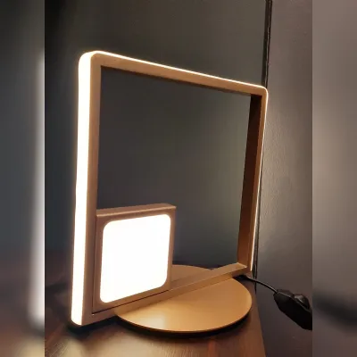 Lampada da tavolo stile Design Lumetto dowel oro Ondaluce scontato