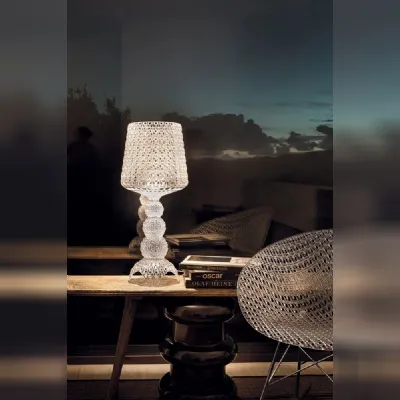 Lampada da tavolo Mini kabuki Kartell in Offerta Outlet 