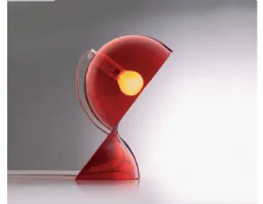 Lampada da tavolo stile Moderno Dalu' rossa artemide Collezione esclusiva in offerta outlet