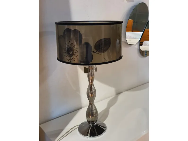 Lampada da tavolo stile Moderno Fiore Irilux in offerta outlet